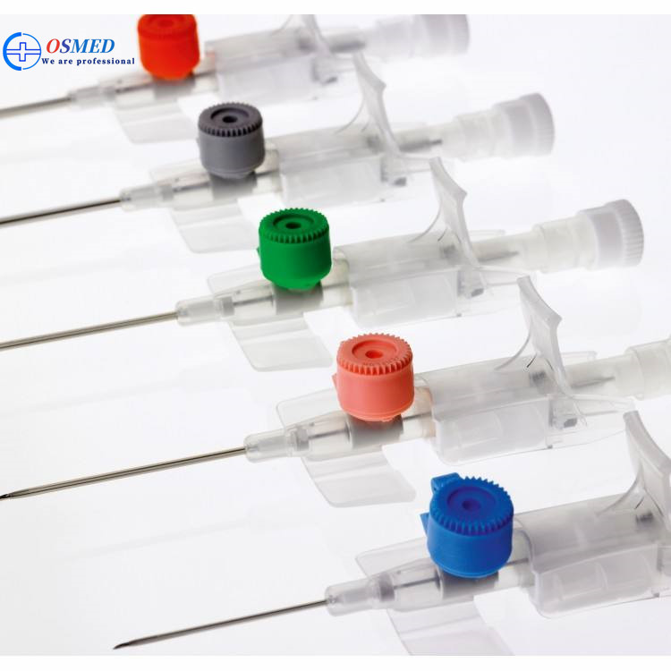 Safety I.V. Cannula with injection valve